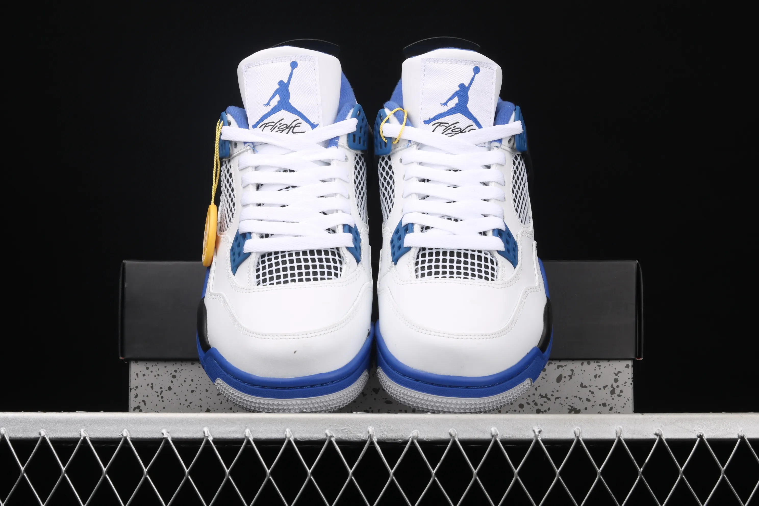 All categories Air Jordan Jordan series basketball shoes Air Jordan 4 G version Air Jordan 4 Retro AJ4 Joe 4 white and blue 308497-117